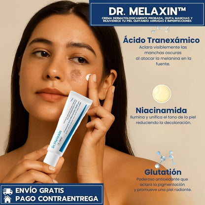Dr Melaxin – Crema dermatológica avanzada quita manchas y rejuvenecedora