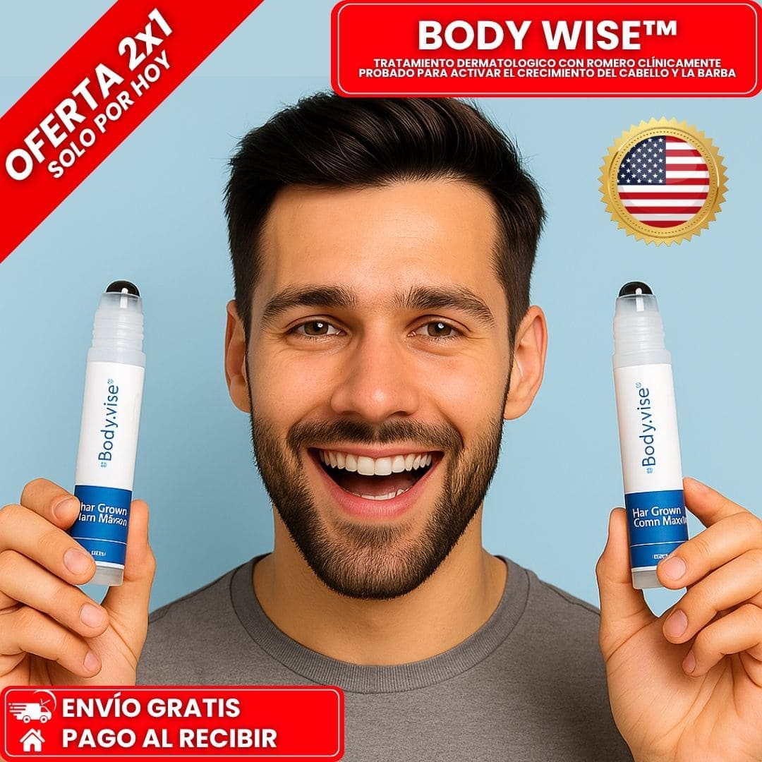 OFERTA ÚNICA 2X1: BODY WISE™ I Fórmula con romero y biotina para un cabello más fuerte y abundante