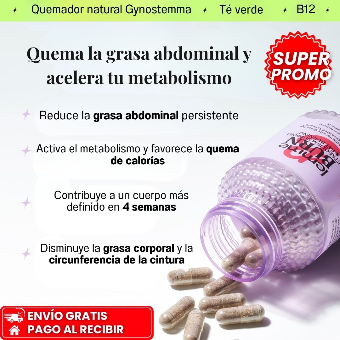 Lemme Burn™ - Fórmula Femenina para quemar grasa y controlar los antojos