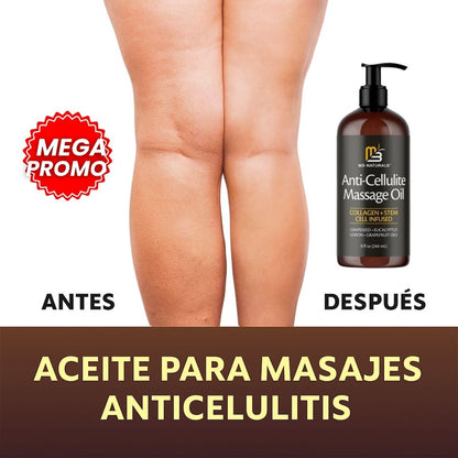 ANTICELULITIS OIL™: Aceite Anticelulitis con Células Madre y Colágeno Activo
