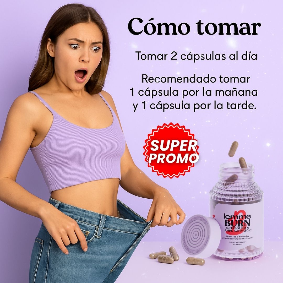 Lemme Burn™ - Fórmula Femenina para quemar grasa y controlar los antojos