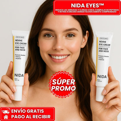 NIDA KOREANA™: Crema dermatológica antiedad con rejuvenencedor y antiojertas.