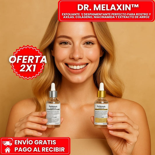 OFERTA 2X1 Dr. Melaxin™: Exfoliante para Cara y Axilas con Efecto Iluminador y Renovador Tienda Colombia 🇨🇴