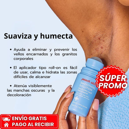 PEACH SLICES™: Exfoliante para Vellos Encarnados y Granitos con Efecto Suavizante y Calmante