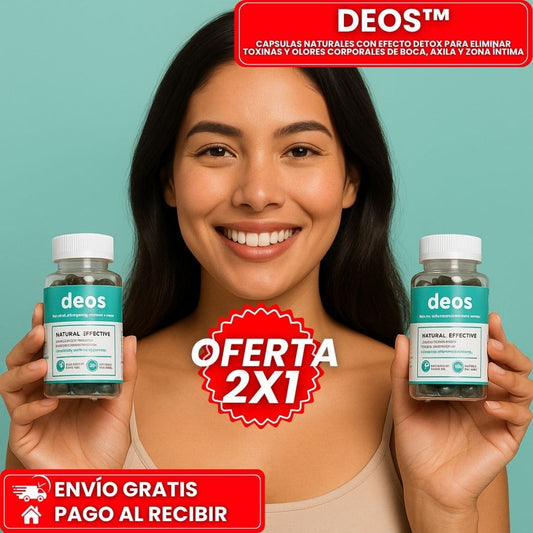 DEOS™ OFERTA 2X1: Elimina el olor fuerte boca, axilas y zonas íntimas Tienda Colombia 🇨🇴