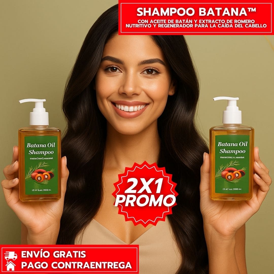 OFERTA 2X1 SHAMPOO BATANA™: Tienda Colombia 🇨🇴