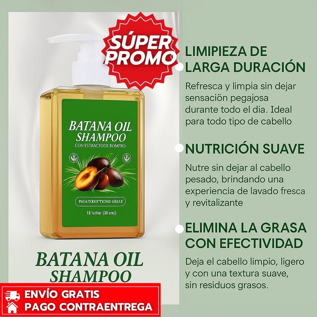 OFERTA 2X1 SHAMPOO BATANA™: Tienda Colombia 🇨🇴