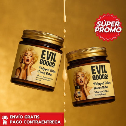 OFERTA 2X1 EVIL GOODS™: Sebo de res natural antiedad, elimina manchas y cicatrices Tienda Colombia 🇨🇴