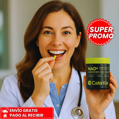 NAD+ RESVERATROL™ – Suplemento multivitaminico ANTIENVEJECIMIENTO